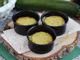 Receita Pudim de curgete (abobrinha) e pesto