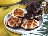 Receita Waffles de chocolate (versão mini)
