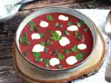 Receita Sopa de beterraba (colorida e saudável)