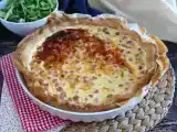 Receita Quiche leve de fiambre (presunto) queijo e iogurte!
