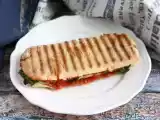Receita Panini chouriço e queijo