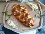 Receita Brioche trançada com 8 fios