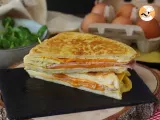 Receita Sanduíche omelete