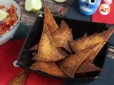 Receita Chapéu de bruxa - tortilla chips