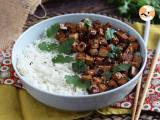 Receita Tofu marinado com molho shoyo e mostarda