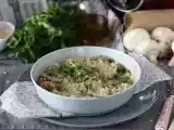 Receita Risotto de cogumelos na pressão
