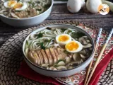 Receita Ramen de frango: uma deliciosa sopa oriental fácil e rápida