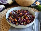 Receita Salada mista de lentilhas, abóbora, beterraba e couve (fonte de nutrientes)