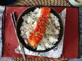 Receita Salmão ao molho coreano gochujang pronto em 8 minutos!