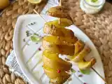 Receita Batata espiral no palito, a técnica infalível sem máquina
