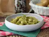 Receita Nhoque de batata com molho pesto, tudo caseiro!