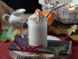 Receita Pumpkin spice latte - café com leite e xarope de abóbora!