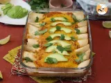 Receita Enchiladas vegetarianas