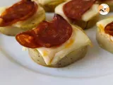 Receita Polenta assada com queijo e salame