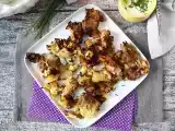 Receita Batata a murro na air fryer