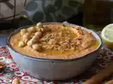 Receita Homus de pimentão vermelho