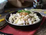 Receita Macarrão ao creme de ricota e nozes, simplesmente irresistível