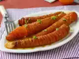 Receita Cenoura ao molho de mel e clementina