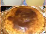 Receita Tarte de nata e pudim flan