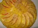 Receita Torta de maçãs com creme de laranja