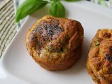Receita Muffins de abobrinha na air fryer: receita leve e fofinha