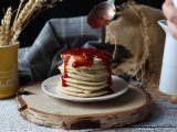 Receita Panqueca vegana com ovo de linhaça: macia, simples e saudável