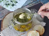 Receita Bolinhas de mussarela marinadas para um aperitivo ou salada!