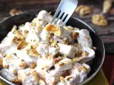 Receita Nhoque de abóbora ao molho de cream cheese (tipo philadelphia) e nozes crocantes
