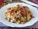 Receita Massa cremosa com radicchio, bacon crocante e nozes: receita rápida, sofisticada e irresistível