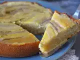 Receita Bolo de banana invertido com cobertura caramelizada