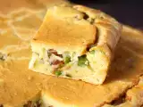 Receita Torta de sardinha cremosa de liquidificador fácil e fofinha