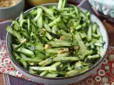 Receita Salada de pepino picante com amendoim