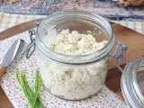 Receita Queijo cottage caseiro com apenas dois ingredientes!