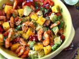 Receita Salada de camarão com manga: receita leve, refrescante e fácil de preparar