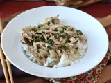Receita Frango chinês cozido no vapor com gengibre