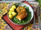 Receita Lombo de bacalhau fresco com limão, alho e especiarias