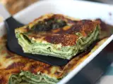 Receita Lasanha vegetariana com espinafre e tofu na air fryer