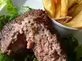 Receita Hambúrguer de picanha caseiro