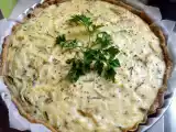 Receita Quiche de queijo fresco e oregãos