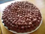 Receita Bolo de limão com mousse de chocolate