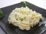 Receita Arroz cremoso com queijo da serpa