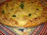 Receita Prescrizione della sfida del carmencita - pizza de frango com catupiry de liquidificador