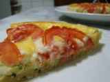 Receita Quiche de tomates e abobrinha