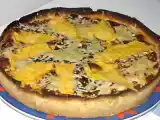 Receita Quiche de bacalhau e abobora