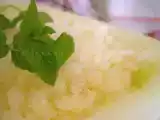 Receita Gelado granizado de melão (vegan)