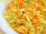 Receita Salada de repolho e cenoura