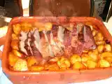 Receita Lombo de novilho com batatas e castanhas