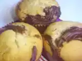 Receita Muffins de baunilha e nutella
