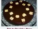 Receita Bolo de chocolate e nozes