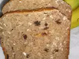 Receita Pão de banana e muesli- mfp